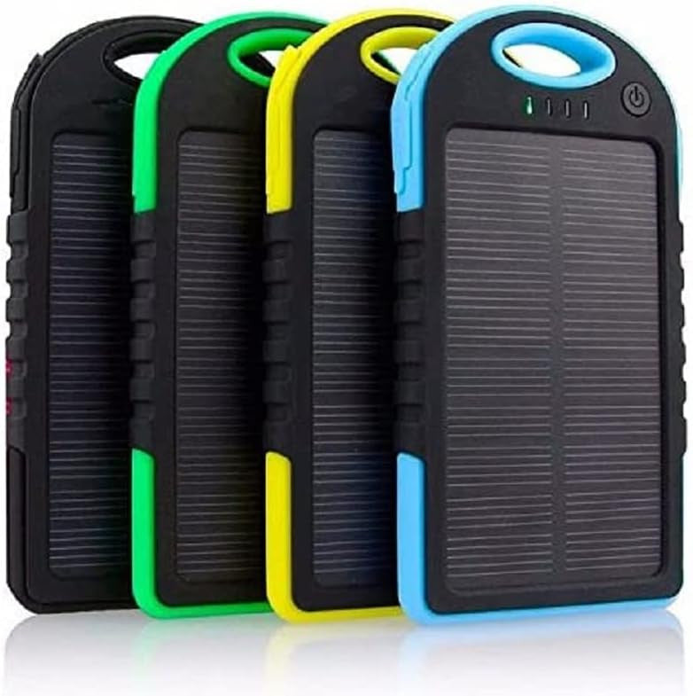 Cargador PowerBank Solar Impermeable Portátil 10000mAh