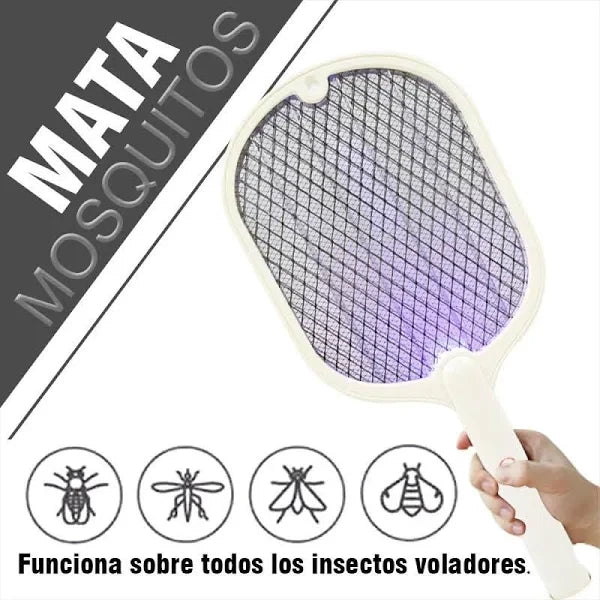 Raqueta Matamoscos Electrica Recargable