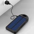 Cargador PowerBank Solar Impermeable Portátil 10000mAh