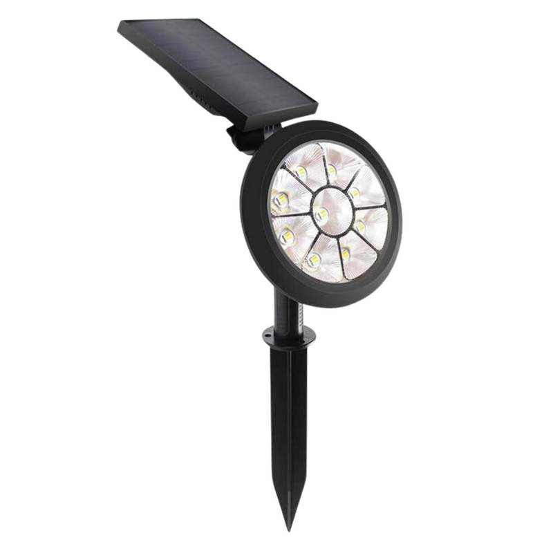 Lampara Reflector Solar De Incrustar