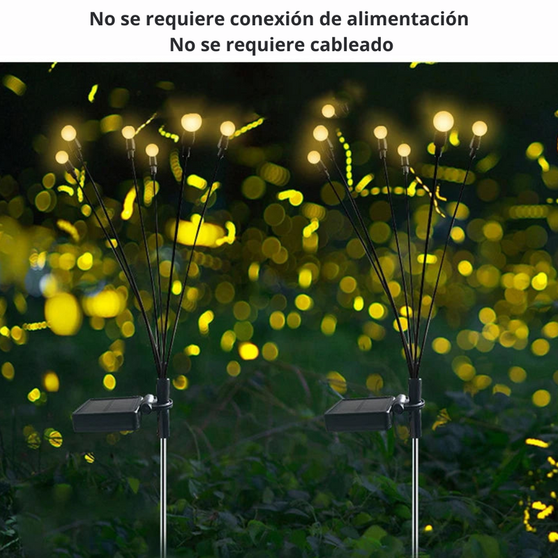 Luces de Jardín con Energía Solar