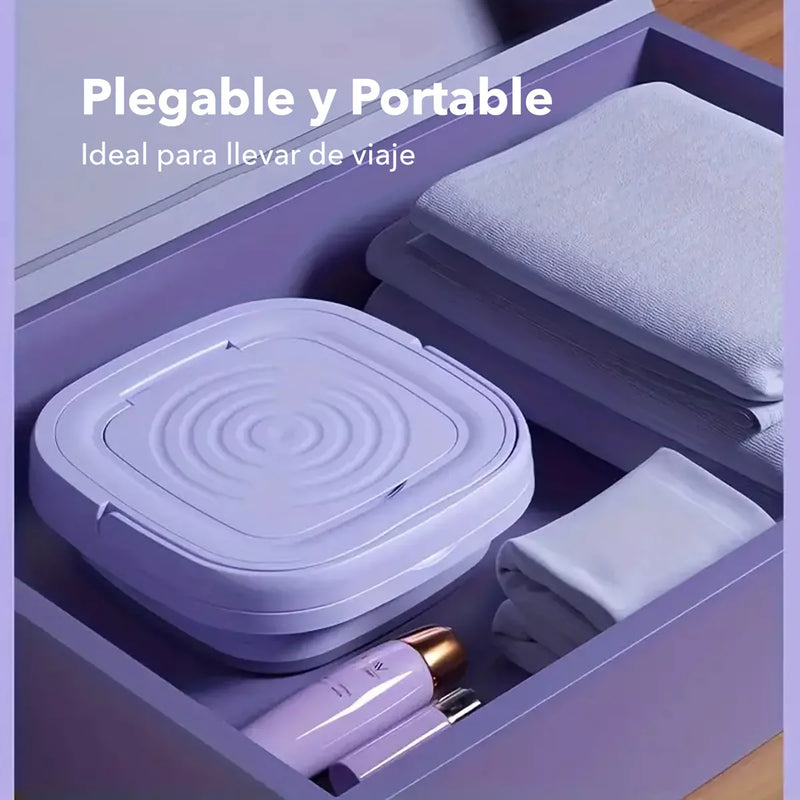 Mini Lavadora Portatil Plegable