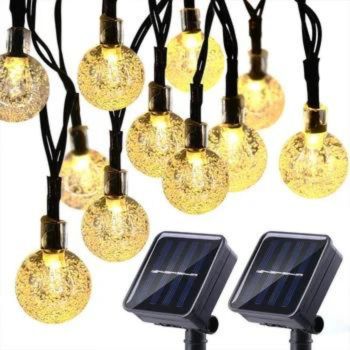 Cordón de Luces Solares Impermeables Jardín [DECORACIÓN ECONÓMICA]