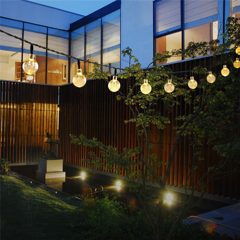 Cordón de Luces Solares Impermeables Jardín [DECORACIÓN ECONÓMICA]