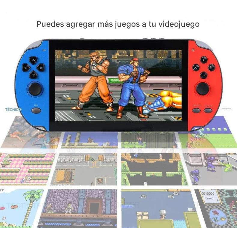 Consola de Videojuegos Portátil Retro PS/2 [MÁS DE 1000 JUEGOS]