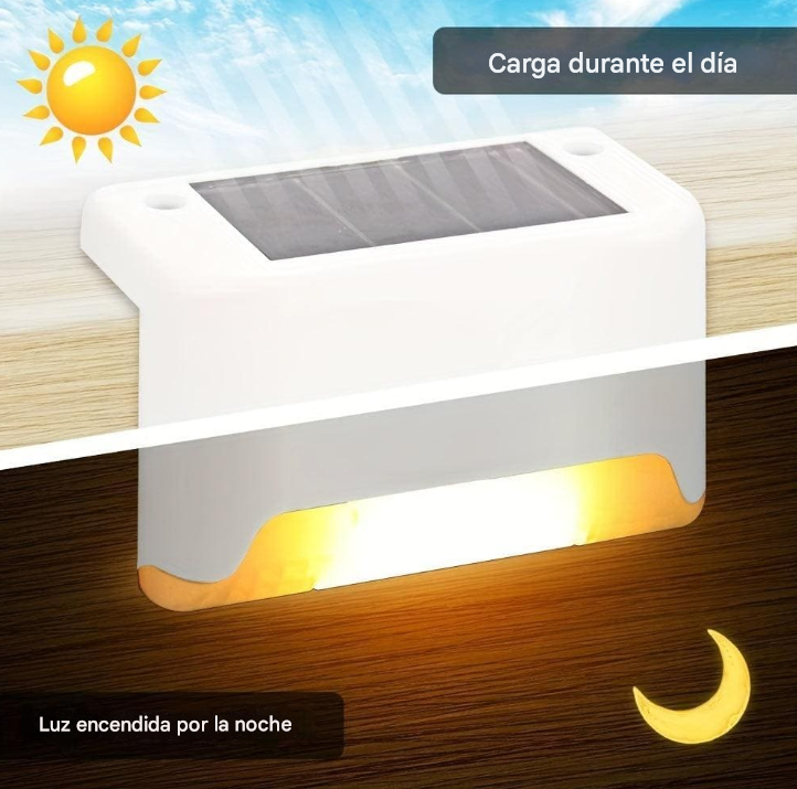 Kit de Iluminación Solar para Deck [Fácil instalación]