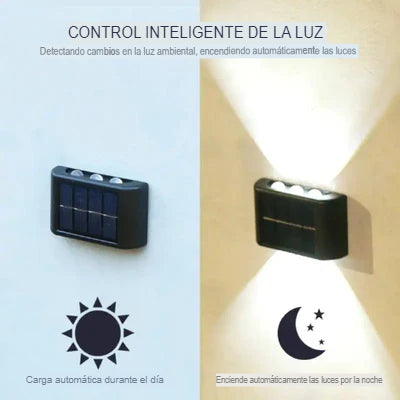 Mini Lámpara Solar de Pared