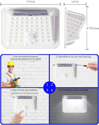 Luces Solares LED Exterior