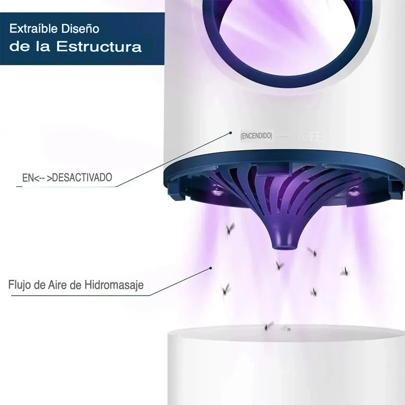 Lampara Mata Insectos Mosquitos Zancudos